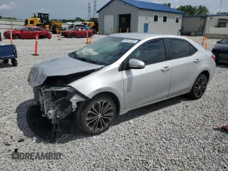 2016 Toyota Corolla L with VIN 2T1BURHE3GC514507, listed as a Copart auction lot 63141405 with 184,060 mi miles and Salvage title. Bid and sale history available at DreamBid. Image 1.