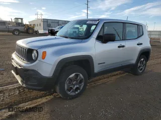 2015 Jeep Renegade Sport with VIN ZACCJBAH0FPB58695, listed as a Copart auction lot 43258265 with 94,106 mi miles and Salvage Title. Bid and sale history available at DreamBid. Image 1.