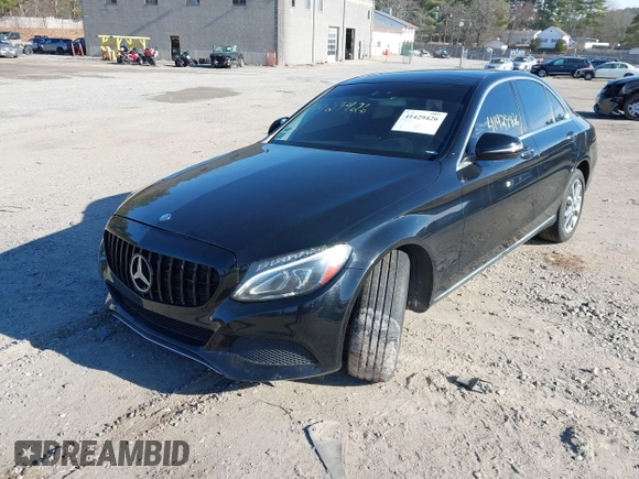 2017 Mercedes-Benz C 300 with VIN 55SWF4KB4HU206545, listed as a IAAI auction lot 41429426 with 92,107 mi miles and . Bid and sale history available at carsss.com. Image 18.