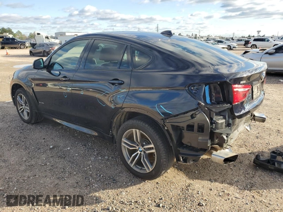 2016 BMW X6 xDrive35i with VIN 5UXKU2C52G0N78206, listed as a Copart auction lot 82129773 with 99,616 mi miles. Bid and sale history available at carsss.com. Image 2.