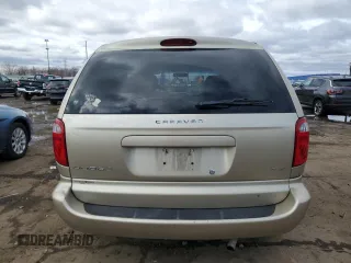 2006 Dodge Caravan SXT with VIN 1D4GP45R16B642543, listed as a Copart auction lot 51369035 with 214,682 mi miles and Clean Title. Bid and sale history available at DreamBid. Image 6.