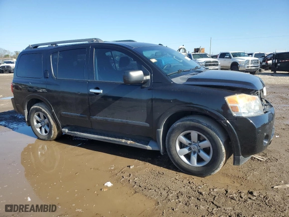 2015 Nissan Armada SV with VIN 5N1BA0ND8FN614528, listed as a Copart auction lot 86098354 with NaN miles and Salvage Title. Bid and sale history available at carsss.com. Image 4.