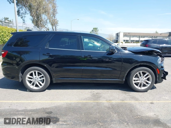 2022 Dodge Durango GT Plus with VIN 1C4RDHDG4NC130855, listed as a IAAI auction lot 41981427 with 35,254 mi miles and . Bid and sale history available at DreamBid. Image 14.