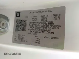 2021 Chevrolet Colorado 2WD Work Truck z VIN 1GCHSBEA6M1105491, wystawiony jako IAAI lot #42273668 z przebiegiem 43 024 mil mil oraz . Historia ofert i sprzedaży dostępna na DreamBid. Obrazek 9.