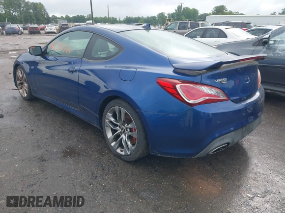2016 Hyundai Genesis Coupe R-Spec with VIN KMHHU6KJ1GU132635, listed as a IAAI auction lot 42393361 with 138,793 mi miles and . Bid and sale history available at DreamBid. Image 3.