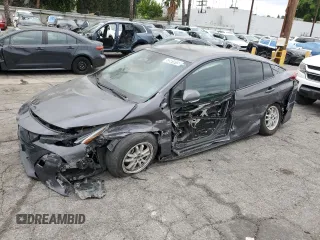 2022 Toyota Prius LE with VIN JTDKAMFP4N3228719, listed as a Copart auction lot 53581015 with 36,200 mi miles and Salvage title. Bid and sale history available at DreamBid. Image 1.