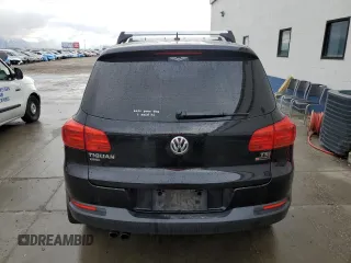 2017 Volkswagen Tiguan S with VIN WVGBV7AX8HK046105, listed as a Copart auction lot 47805145 with 128,900 mi miles and Salvage Title. Bid and sale history available at DreamBid. Image 6.