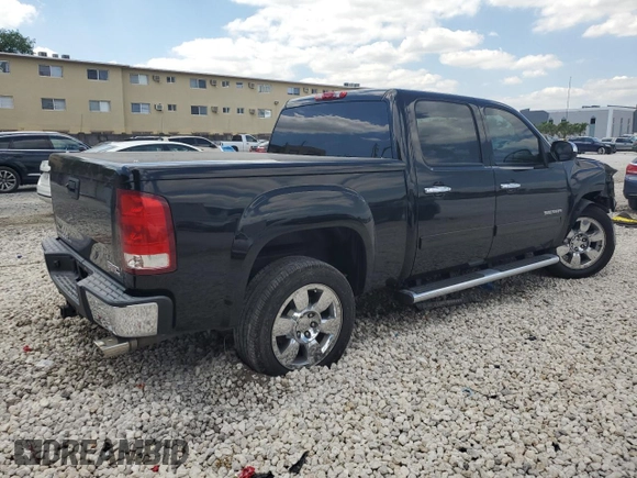 2011 GMC Sierra 1500 with VIN 3GTP1WE25BG110291, listed as a Copart auction lot 53107945 with 185,385 mi miles and Salvage Title. Bid and sale history available at DreamBid. Image 3.