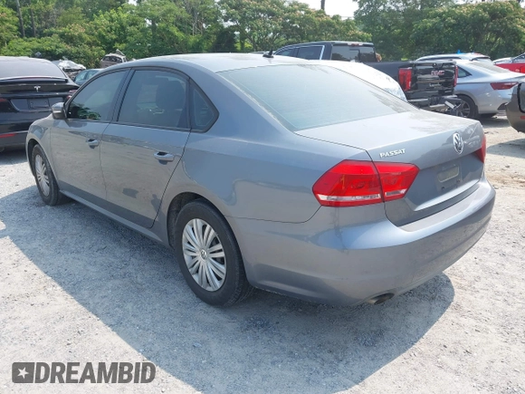 2014 Volkswagen Passat Wolfsburg Edition with VIN 1VWAS7A32EC070490, listed as a IAAI auction lot 42373146 with 53,706 mi miles and . Bid and sale history available at DreamBid. Image 3.