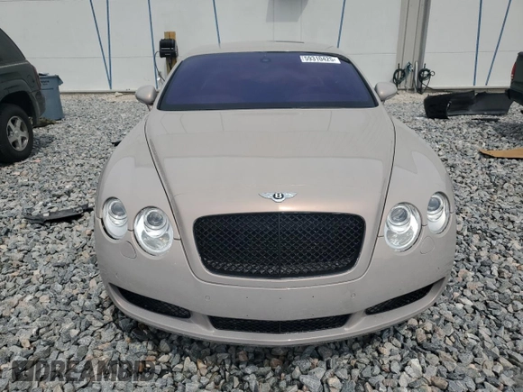 2005 Bentley Continental GT GT with VIN SCBCR63W55C025524, listed as a Copart auction lot 59310425 with 30,695 mi miles and Salvage title. Bid and sale history available at DreamBid. Image 5.