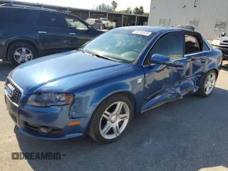 2008 Audi A4 2.0T z VIN WAUAF78E38A002632, wystawiony jako Copart lot #63795835 z przebiegiem 179 616 mil mil oraz Szkoda całkowita • Salvage title. Historia ofert i sprzedaży dostępna na DreamBid. Obrazek 1.
