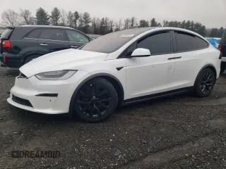 2022 Tesla Model X Plaid with VIN 7SAXCBE62NF359098, listed as a Copart auction lot 45400655 with Not Provided miles and Non Repairable. Bid and sale history available at DreamBid. Image 1.