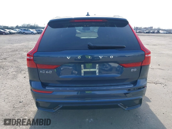 2023 Volvo XC60 Plus Dark Theme with VIN YV4L12RWXP1338603, listed as a IAAI auction lot 41675780 with 1 mi miles. Bid and sale history available at carsss.com. Image 16.