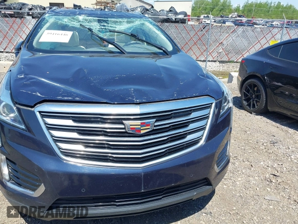 2017 Cadillac XT5 Luxury FWD with VIN 1GYKNBRS2HZ134259, listed as a IAAI auction lot 39416446 with 87,917 mi miles. Bid and sale history available at carsss.com. Image 12.