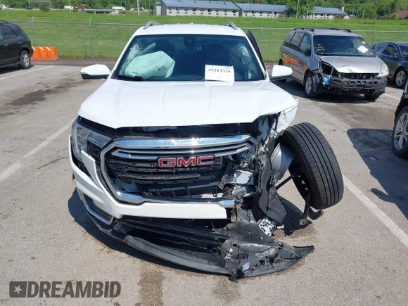 2022 GMC Terrain SLT with VIN 3GKALPEV7NL220288, listed as a IAAI auction lot 42214326 with Not provided miles and . Bid and sale history available at DreamBid. Image 12.