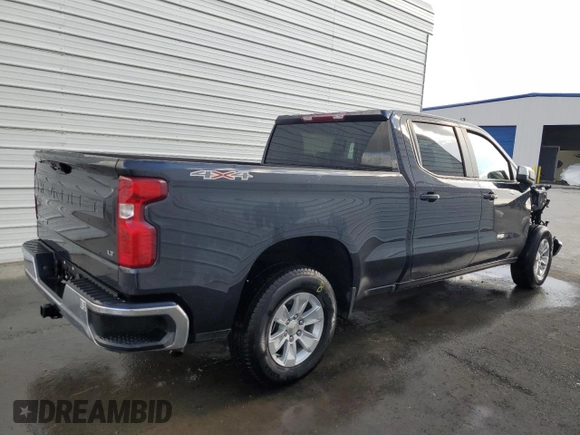 2023 Chevrolet Silverado 1500 LT with VIN 1GCUDDED9PZ307150, listed as a Copart auction lot 47659604 with 0 mi miles and Salvage Title. Bid and sale history available at carsss.com. Image 3.