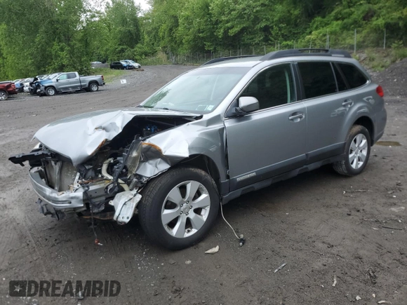 2011 Subaru Outback Premium z VIN 4S4BRBCC1B3352274, wystawiony jako Copart lot #57683785 z przebiegiem 128 169 mil mil oraz Szkoda całkowita • Salvage title. Historia ofert i sprzedaży dostępna na DreamBid. Obrazek 1.