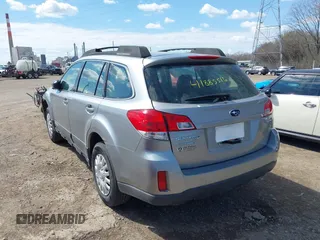 2011 Subaru Outback 2.5i with VIN 4S4BRCAC5B3379776, listed as a IAAI auction lot 41885516 with 284,910 mi miles. Bid and sale history available at carsss.com. Image 3.
