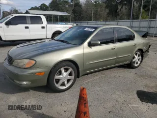 2002 Infiniti I35 Luxury with VIN JNKDA31A02T009580, listed as a Copart auction lot 44923045 with 184,498 mi miles and Salvage Title. Bid and sale history available at carsss.com. Image 1.