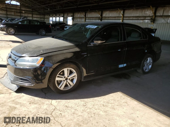 2013 Volkswagen Jetta Hybrid SE z VIN 3VW637AJXDM259158, wystawiony jako Copart lot #50423615 z przebiegiem 109 280 mil mil oraz Szkoda całkowita • Salvage title. Historia ofert i sprzedaży dostępna na DreamBid. Obrazek 1.