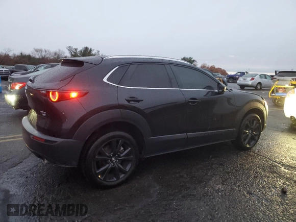 2022 Mazda CX-30 2.5 Turbo with VIN 3MVDMBAY6NM431211, listed as a Copart auction lot 81395264 with 30,205 mi miles and Salvage Title. Bid and sale history available at DreamBid. Image 3.