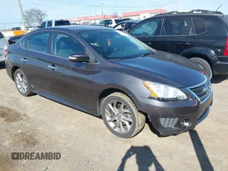 2015 Nissan Sentra SR with VIN 3N1AB7AP0FY353620, listed as a IAAI auction lot 41877838 with 106,757 mi miles and . Bid and sale history available at DreamBid. Image 1.