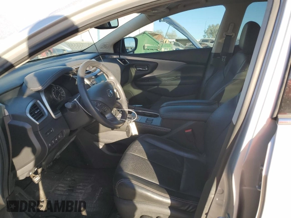 2022 Nissan Murano SL with VIN 5N1AZ2CJ6NC117416, listed as a Copart auction lot 86706434 with 21,859 mi miles and Salvage Title. Bid and sale history available at carsss.com. Image 7.