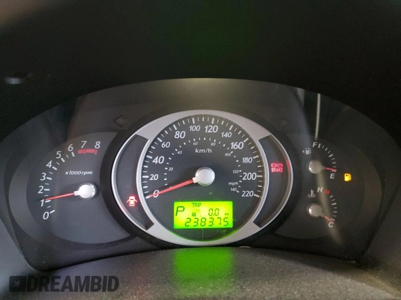 2007 Hyundai Tucson GL with VIN KM8JM72D47U552570, listed as a Copart auction lot 78633594 with 238,375 mi miles and Clean Title. Bid and sale history available at carsss.com. Image 9.