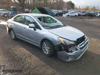 2012 Subaru Impreza Sedan 2.0i Premium with VIN JF1GJAC63CH012043, listed as a IAAI auction lot 41837527 with 112,398 mi miles. Bid and sale history available at carsss.com. Image 1.