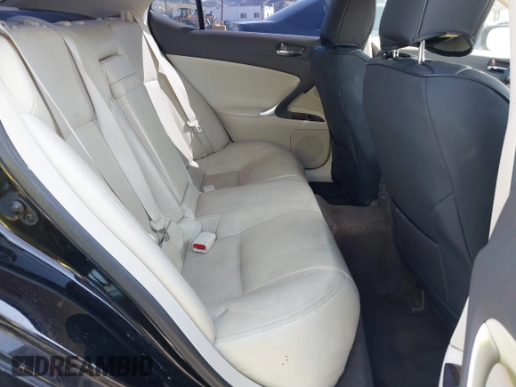 2012 Lexus IS 250 with VIN JTHBF5C26C5178521, listed as a IAAI auction lot 41545998 with 98,140 mi miles and . Bid and sale history available at DreamBid. Image 8.