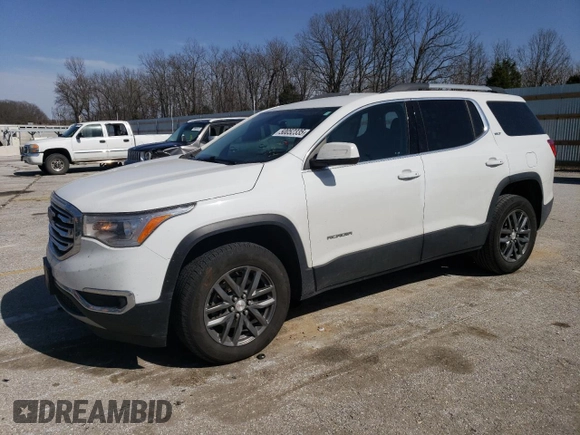 2019 GMC Acadia SLT with VIN 1GKKNMLS0KZ264305, listed as a Copart auction lot 50052335 with 110,927 mi miles and Salvage Title. Bid and sale history available at carsss.com. Image 1.
