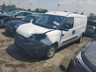 2020 Ram ProMaster City Cargo Tradesman with VIN ZFBHRFAB4L6R48367, listed as a Copart auction lot 58788765 with 118,229 mi miles and Non repairable. Bid and sale history available at DreamBid. Image 1.