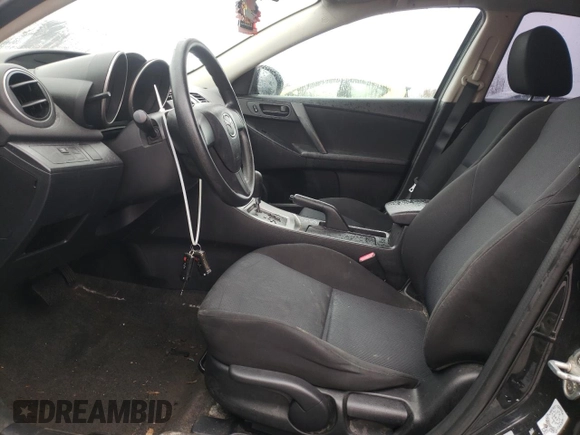 2011 Mazda 3 i Sport with VIN JM1BL1UF7B1377393, listed as a Copart auction lot 50618475 with 160,238 mi miles and Salvage Title. Bid and sale history available at DreamBid. Image 7.