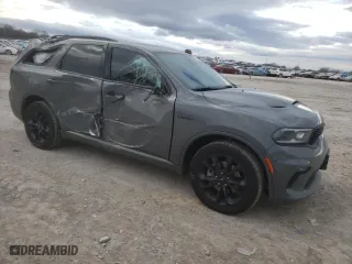 2023 Dodge Durango R/T Plus with VIN 1C4SDJCT4PC694337, listed as a Copart auction lot 86651464 with 9,870 mi miles and Salvage Title. Bid and sale history available at carsss.com. Image 4.