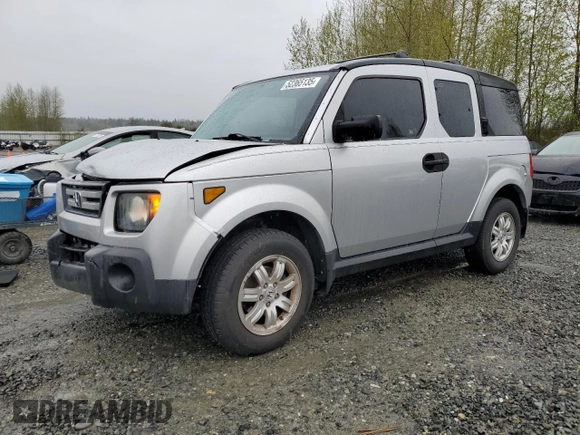 2008 Honda Element EX with VIN 5J6YH18758L000406, listed as a Copart auction lot 52365135 with 193,725 mi miles and Salvage Title. Bid and sale history available at DreamBid. Image 1.