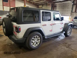 2023 Jeep Wrangler Sport z VIN 1C4HJXDG1PW619939, wystawiony jako Copart lot #51923345 z przebiegiem 24 204 mil mil oraz Szkoda całkowita • Salvage title. Historia ofert i sprzedaży dostępna na DreamBid. Obrazek 3.