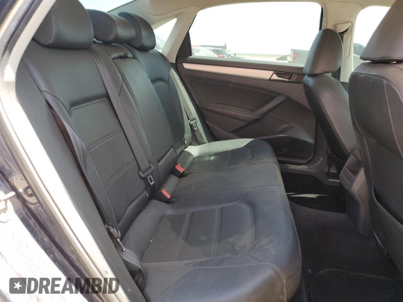 2012 Volkswagen Passat SE with VIN 1VWBP7A3XCC065461, listed as a Copart auction lot 61854385 with 214,225 mi miles and Salvage title. Bid and sale history available at DreamBid. Image 10.