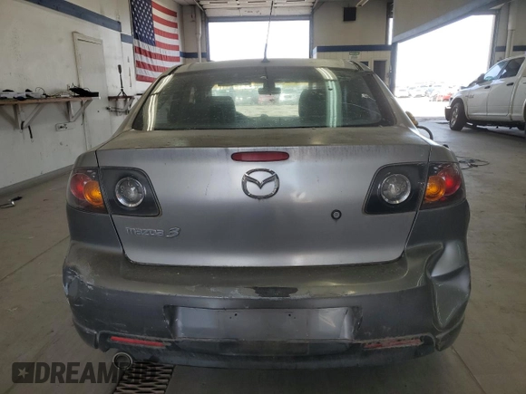 2006 Mazda 3 s with VIN JM1BK324761530781, listed as a Copart auction lot 54879895 with 163,441 mi miles and Salvage Title. Bid and sale history available at DreamBid. Image 6.