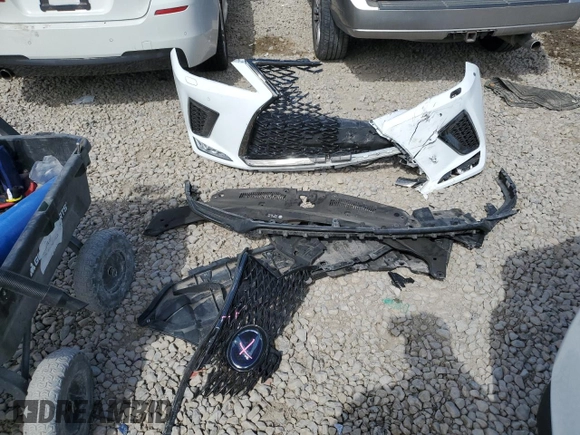 2020 Lexus RX 450h F Sport Performance with VIN 2T2YGMDA1LC043924, listed as a Copart auction lot 58921455 with 36,032 mi miles and Salvage title. Bid and sale history available at DreamBid. Image 13.
