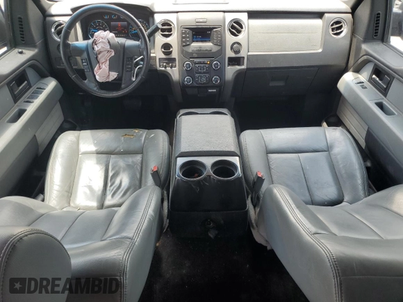 2014 Ford F-150 XL with VIN 1FTFW1CTXEKF32078, listed as a Copart auction lot 55669135 with 144,521 mi miles and Salvage title. Bid and sale history available at DreamBid. Image 8.