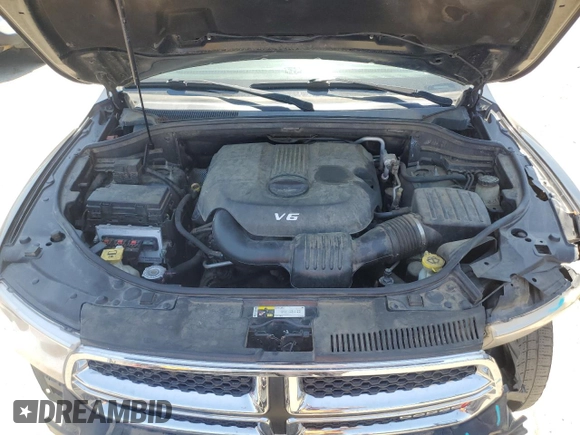 2013 Dodge Durango SXT with VIN 1C4RDHAG7DC692378, listed as a Copart auction lot 55125935 with 123,097 mi miles and Salvage title. Bid and sale history available at DreamBid. Image 12.