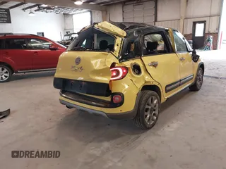 2015 FIAT 500L Urbana Trekking with VIN ZFBCFADH1FZ031430, listed as a IAAI auction lot 41759452 with 129,095 mi miles and . Bid and sale history available at DreamBid. Image 4.