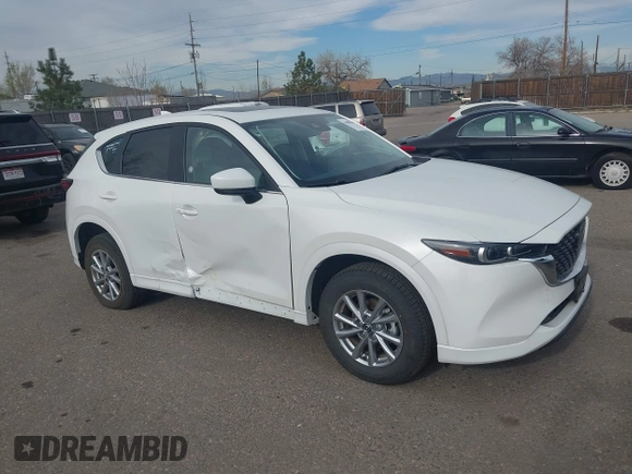 2025 Mazda CX-5 2.5 S Preferred Package with VIN JM3KFBCL5S0589890, listed as a IAAI auction lot 41899969 with 3,551 mi miles. Bid and sale history available at carsss.com. Image 1.