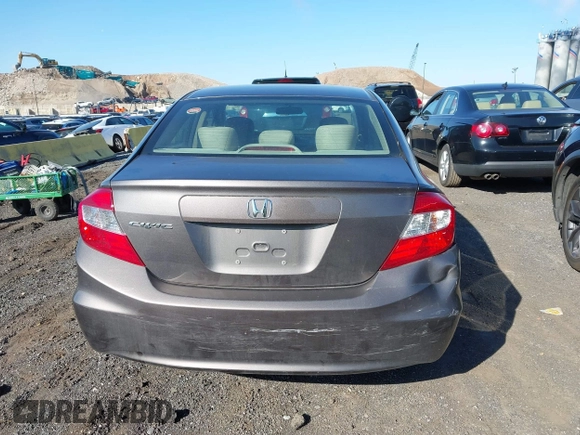 2012 Honda Civic EX with VIN 19XFB2F8XCE035220, listed as a IAAI auction lot 41993569 with 199,672 mi miles and . Bid and sale history available at DreamBid. Image 16.