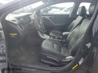 2012 Hyundai Elantra Limited with VIN 5NPDH4AE3CH144290, listed as a Copart auction lot 46850955 with 151,302 mi miles and Salvage Title. Bid and sale history available at carsss.com. Image 7.