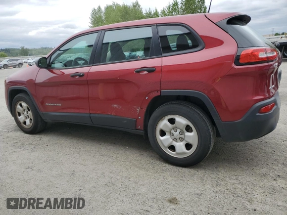 2017 Jeep Cherokee Sport z VIN 1C4PJMAB7HW588619, wystawiony jako Copart lot #55066405 z przebiegiem 88 402 mil mil oraz Czysty tytuł • Clean title. Historia ofert i sprzedaży dostępna na DreamBid. Obrazek 2.