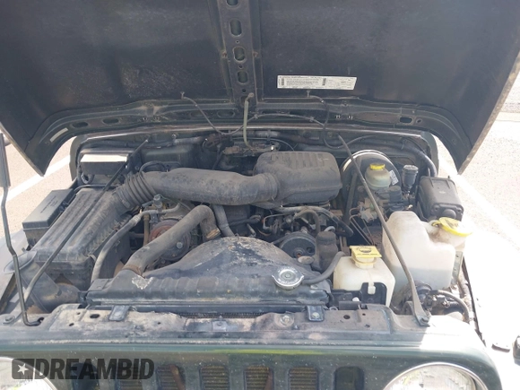1998 Jeep Wrangler SE with VIN 1J4FY29P8WP793427, listed as a IAAI auction lot 42546515 with 145,388 mi miles and . Bid and sale history available at DreamBid. Image 10.