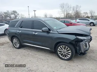 2020 Hyundai Palisade Limited z VIN KM8R5DHE2LU036488, wystawiony jako IAAI lot #42067059 z przebiegiem 54 067 mil mil oraz . Historia ofert i sprzedaży dostępna na DreamBid. Obrazek 13.
