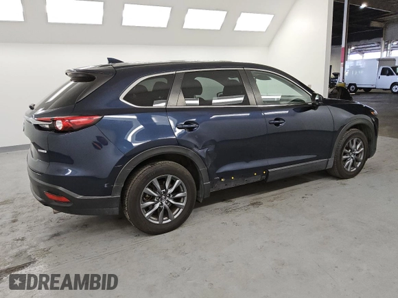 2022 Mazda CX-9 Sport with VIN JM3TCBBY9N0605281, listed as a Copart auction lot 89209035 with 58,548 mi miles and Clean Title. Bid and sale history available at carsss.com. Image 3.