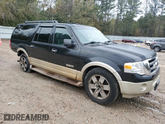 2007 Ford Expedition Max Eddie Bauer с VIN 1FMFK18507LA72525, выставлен на аукционе Copart как лот 80864114 с пробегом 199 523 миль миль и Списание • Salvage title. История ставок и продаж доступна на DreamBid. Изображение 4.